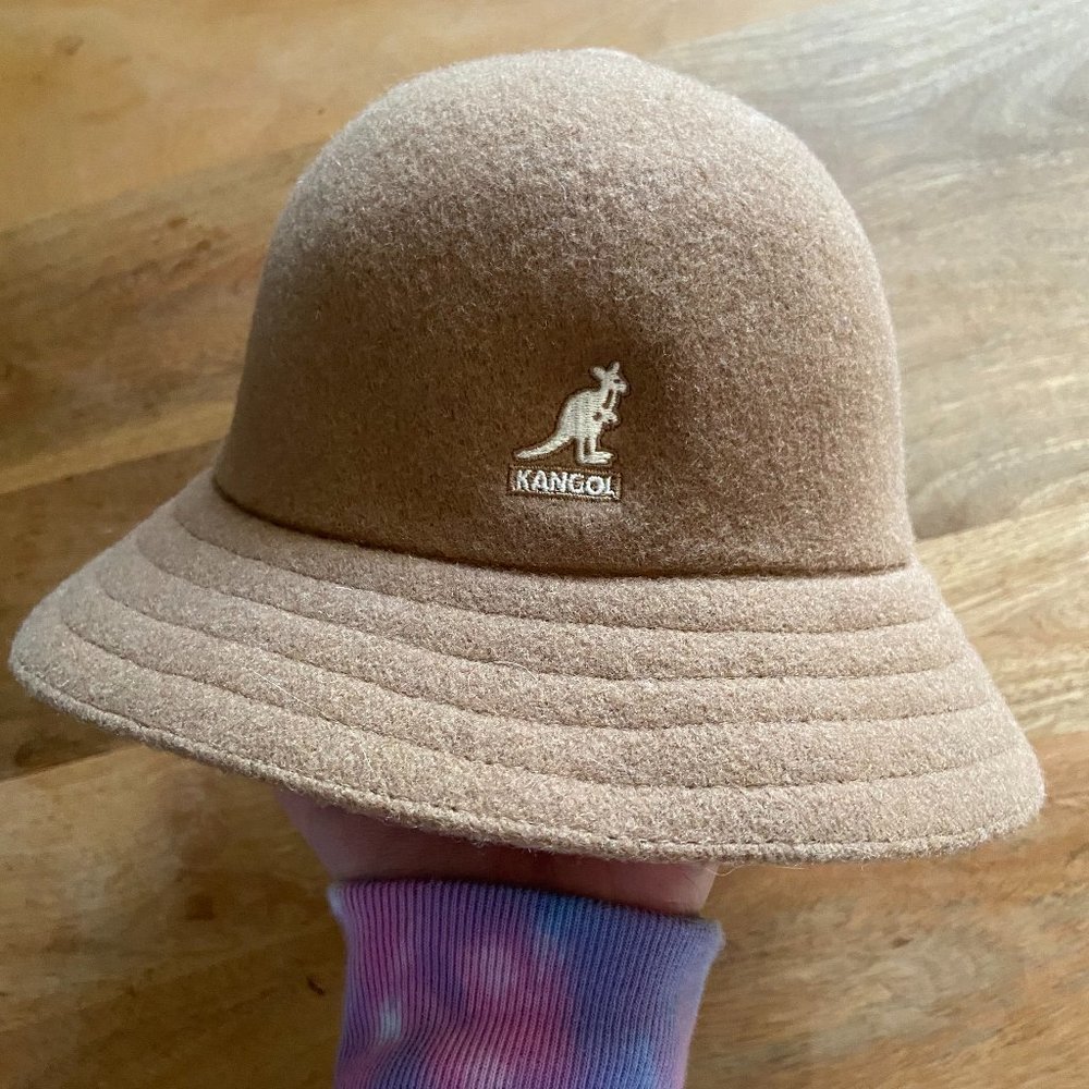 Kangol Hat Wool Casual Camel